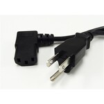 6' Right Angle AC Power Cord