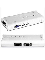 Trendnet TRENDnet 4-Port USB KVM Switch Kit, VGA And USB Connections