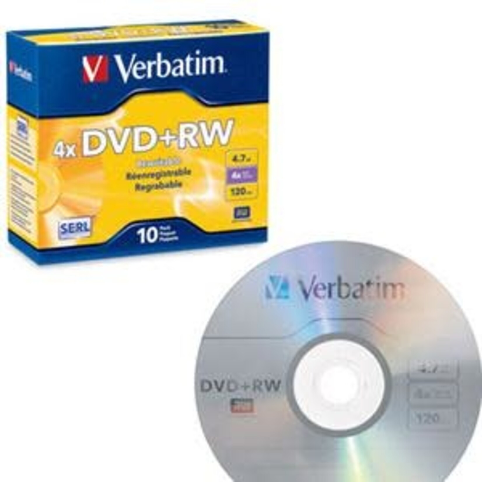 Verbatim Verbatim DVD+RW 10 Pack