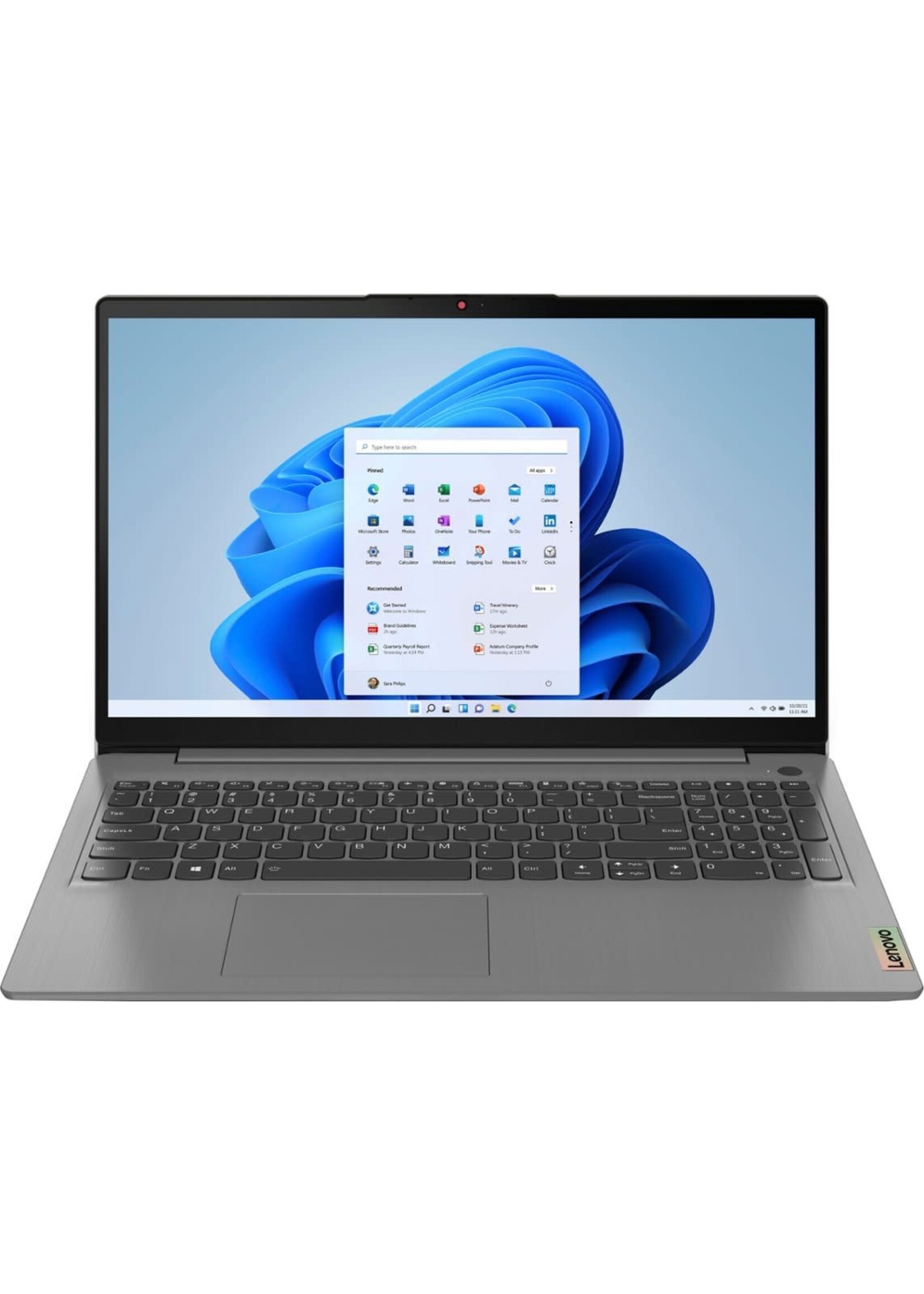 Lenovo Ideapad 3i 15.6" FHD Touch Laptop - Core i3-1115G4 with 8GB Memory - 256GB SSD - Arctic Grey