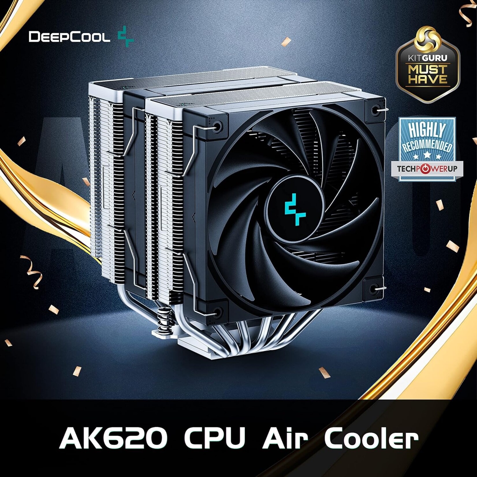 DeepCool AK620 CPU Air Cooler - Showtime Computer