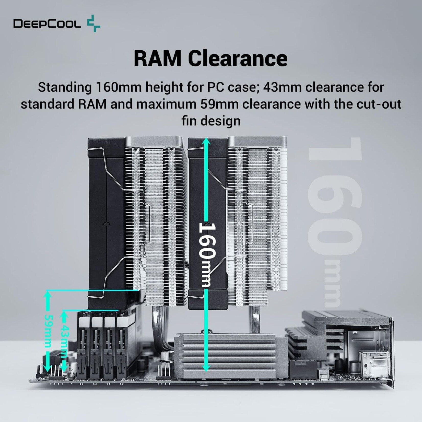 DeepCool AK620 CPU Air Cooler - Showtime Computer