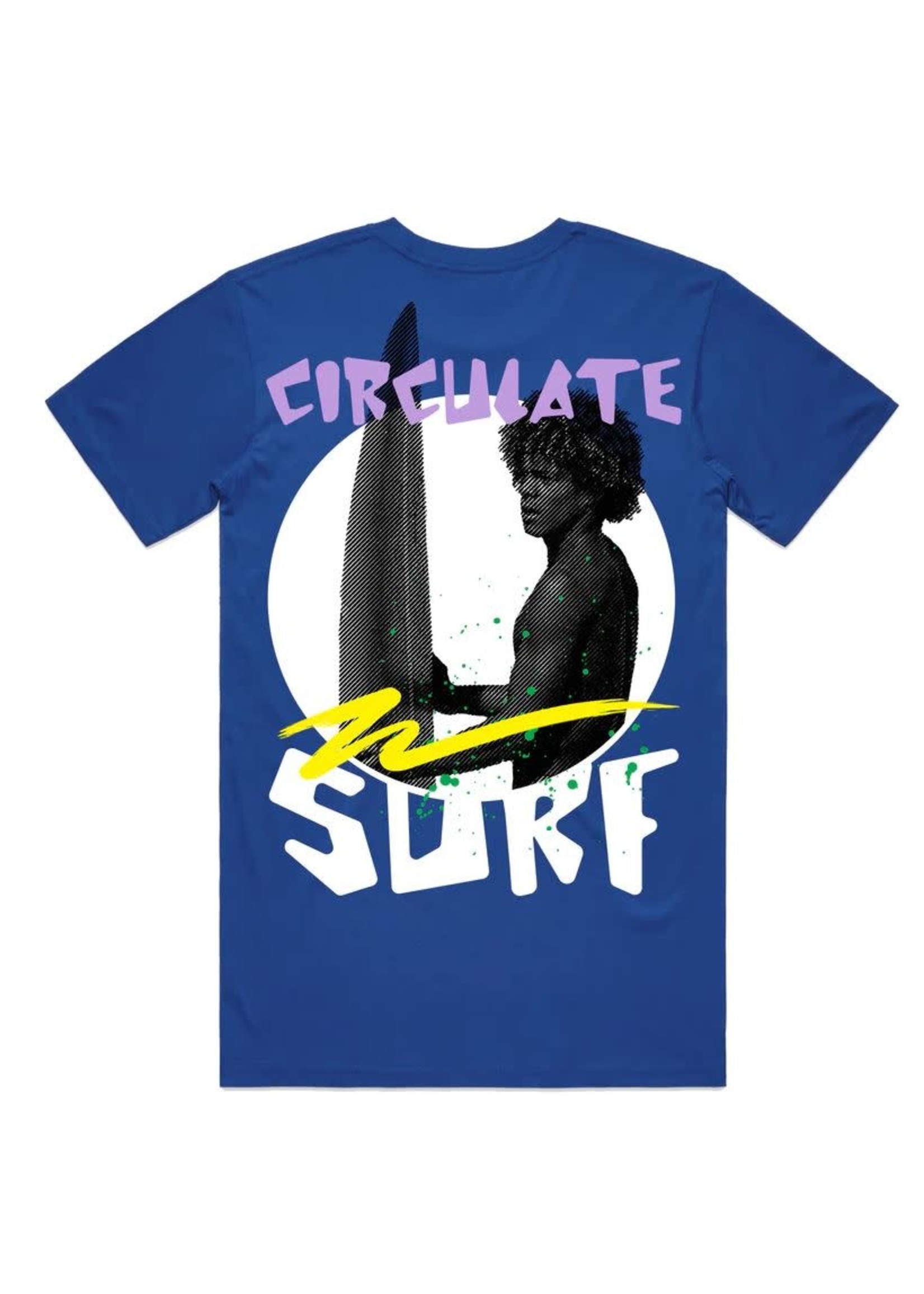 Tee-Circulate-Surf - Faces skateshop