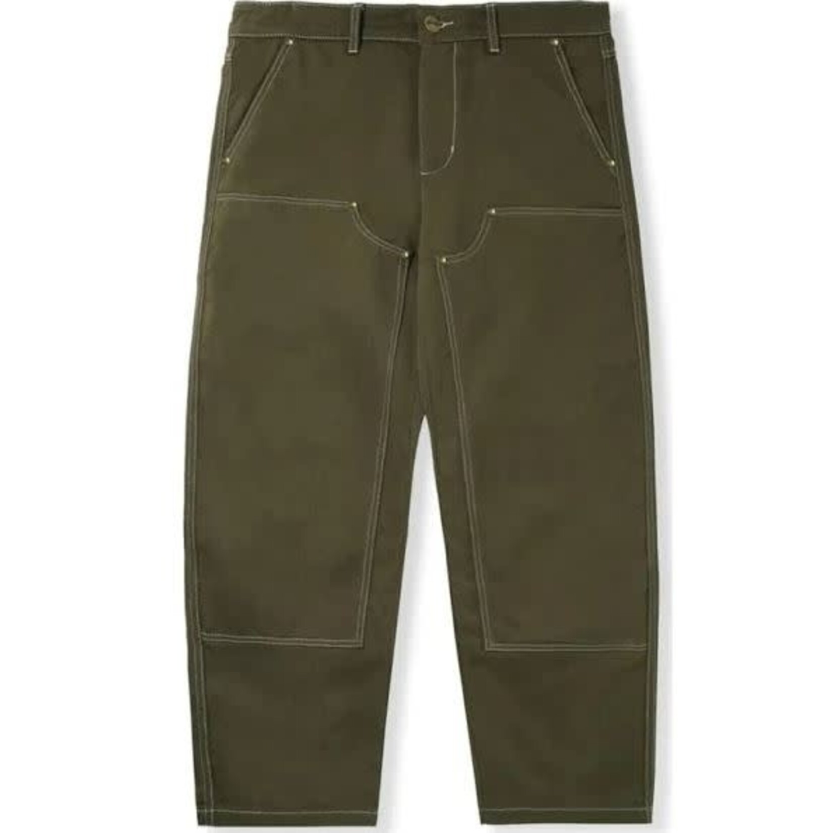 Butter Pants-Butter-Washed Canvas Double Knee-Fern