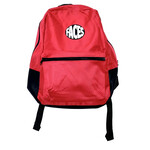 Faces Backpack-Faces-Oval-Red