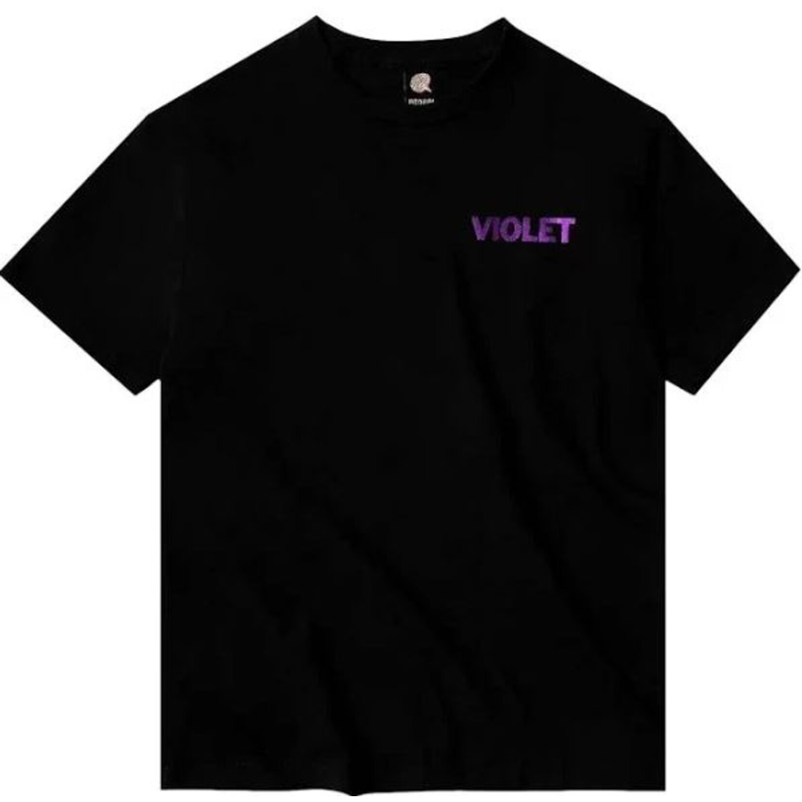 Violet Tee-Violet-Peace-BLK
