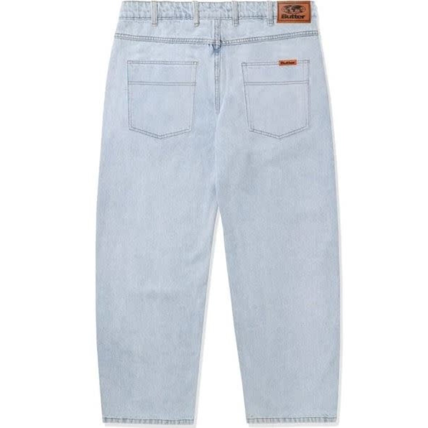 Butter Pants-Butter-Baggy Denim Jeans-light blue