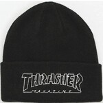 Thrasher BEANIE-THRASHER-OUTLINED-BLACK
