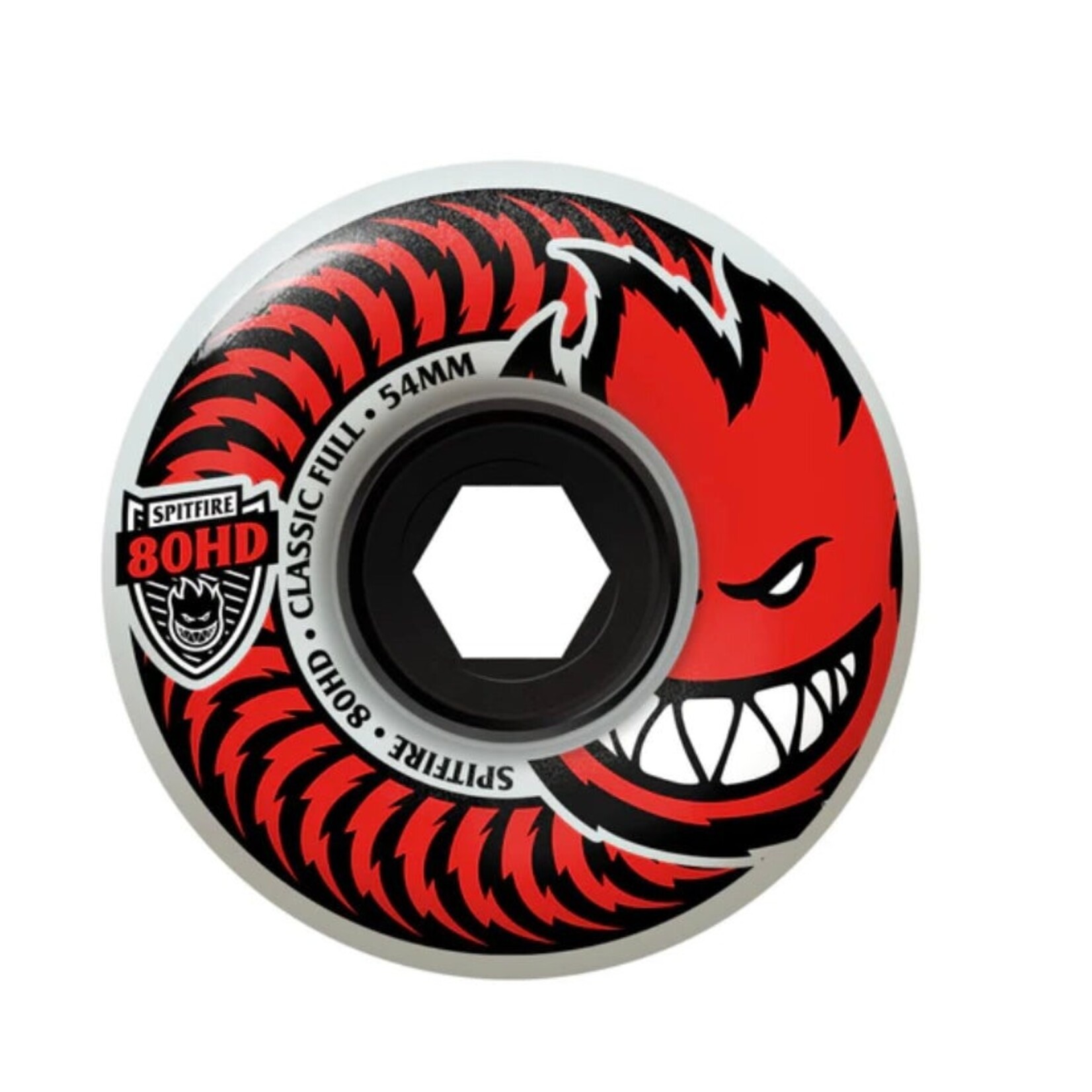 Spitfire Wheels-SF-80HD-Charger Classic Full Red