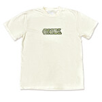 Faces Tee-Faces-Tech-Green Ivory