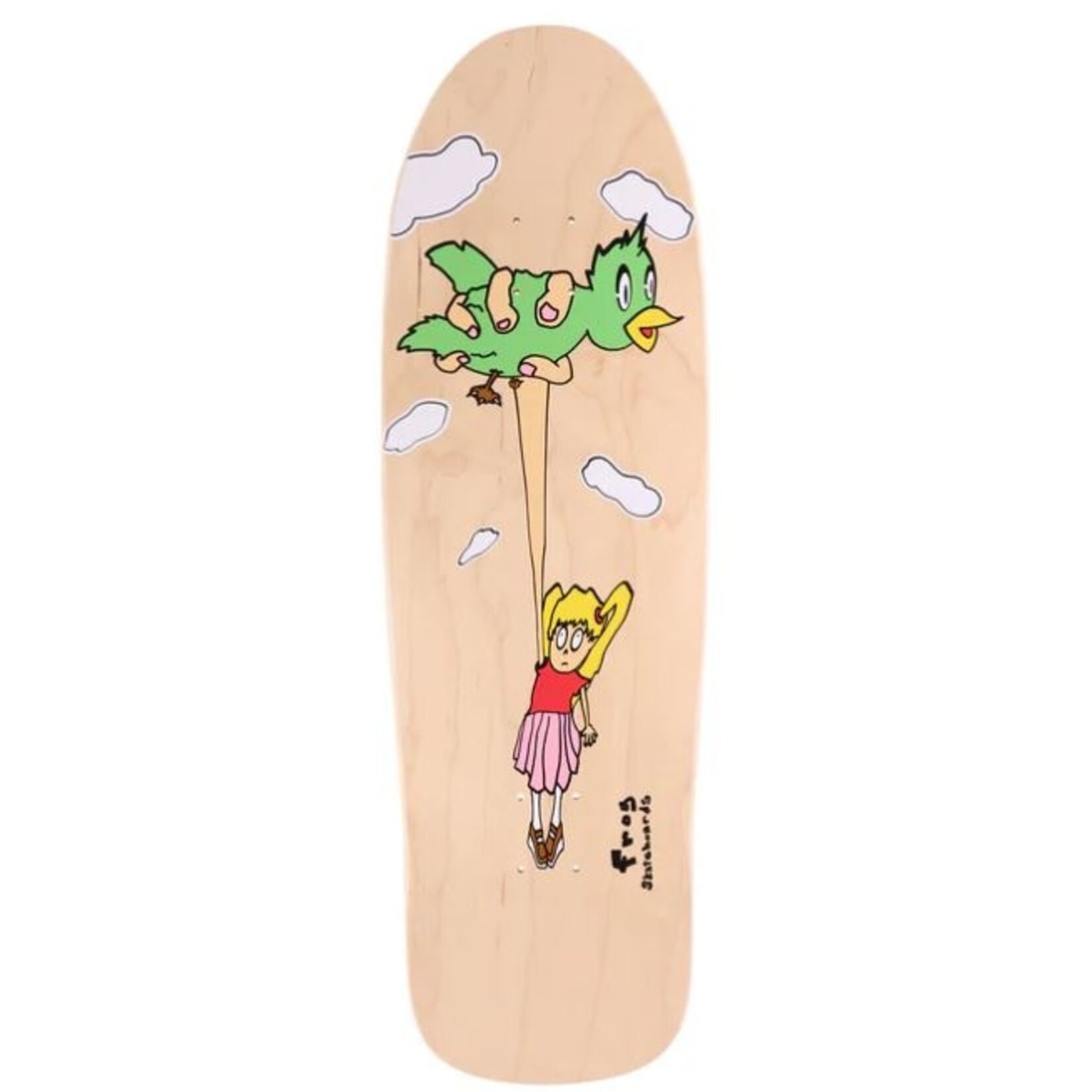 Frog Deck-Frog-Bird Girl-Pat G-Deck-9.8