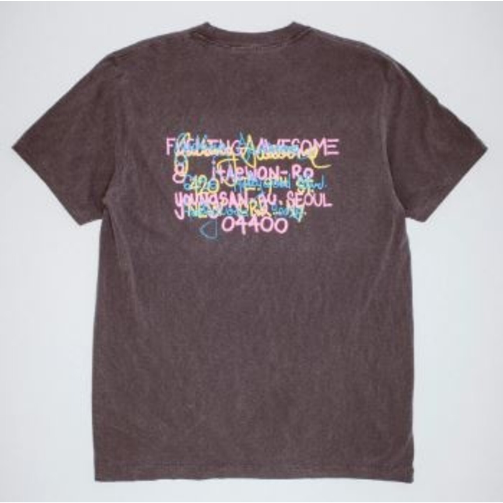 Fucking Awesome Tee-Fucking Awesome-Spike Test Print-Pepper