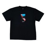 April Tee-April-MATERIAL TEE - BLACK