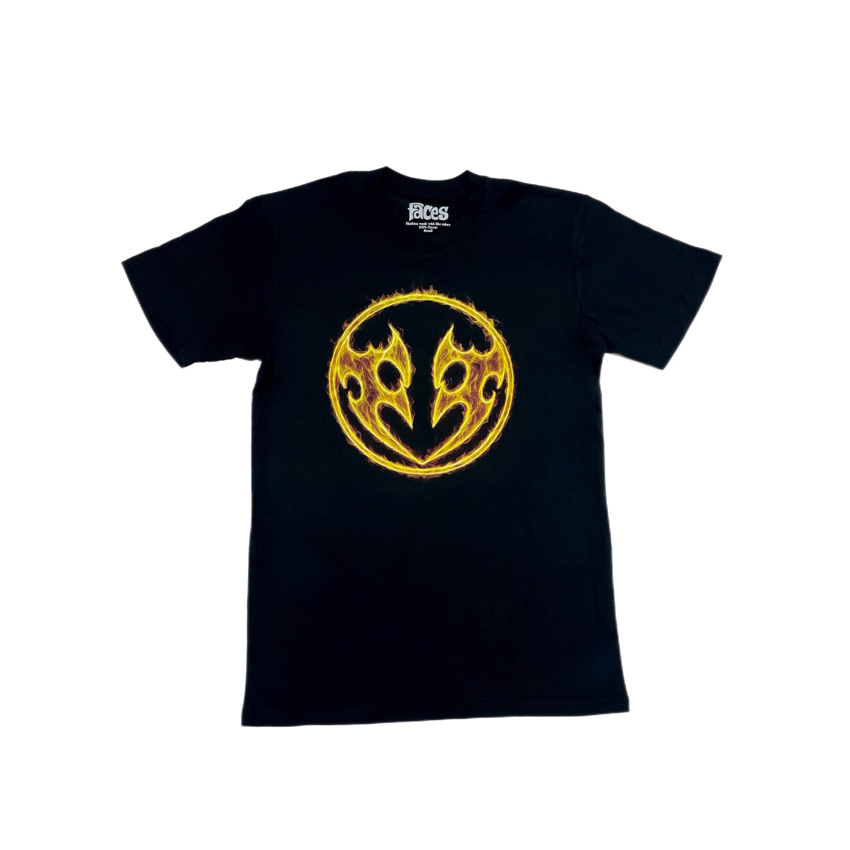 Faces Flame Black