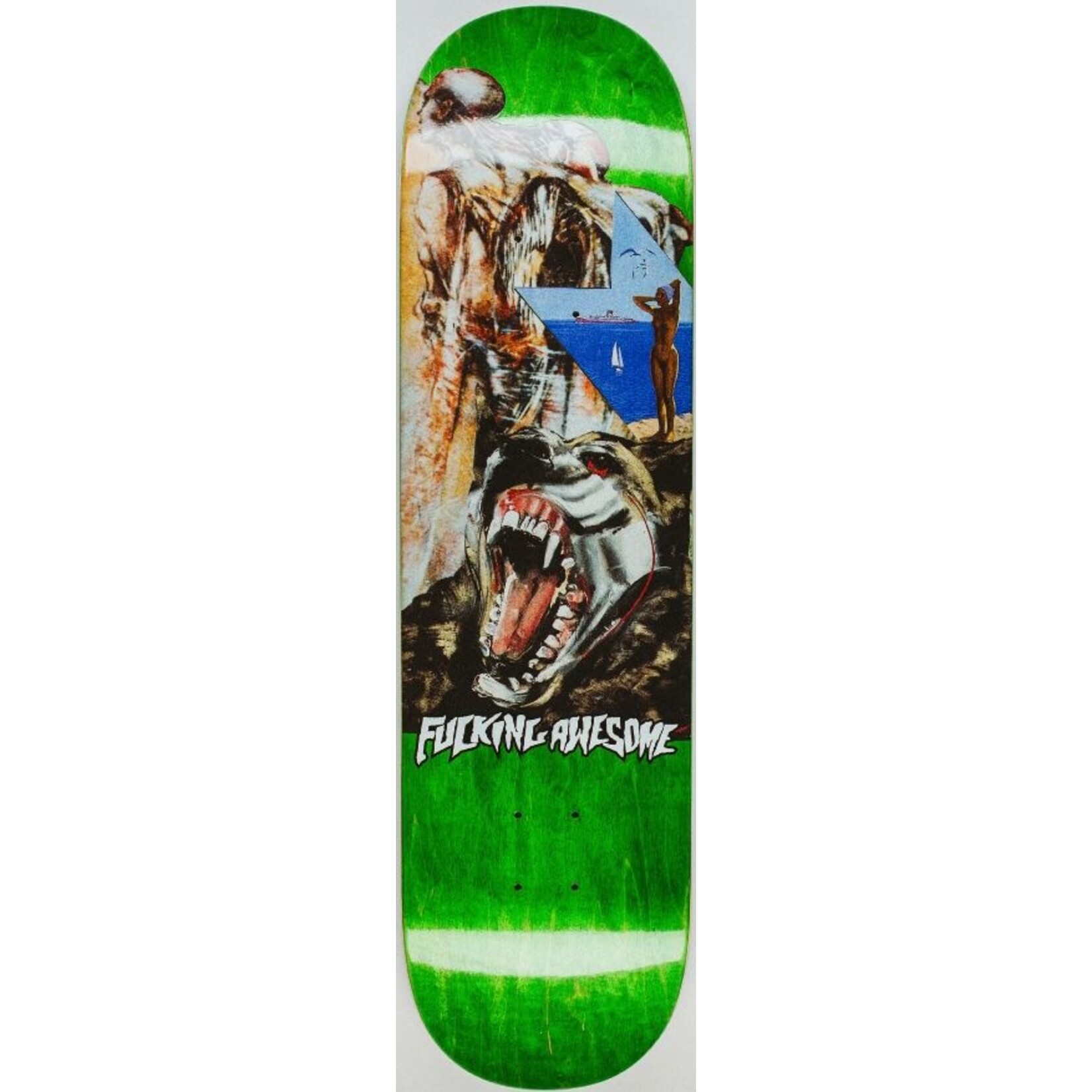 Fucking Awesome Deck-Fucking Awesome-Jake Anderson Wolf Beach 8.38