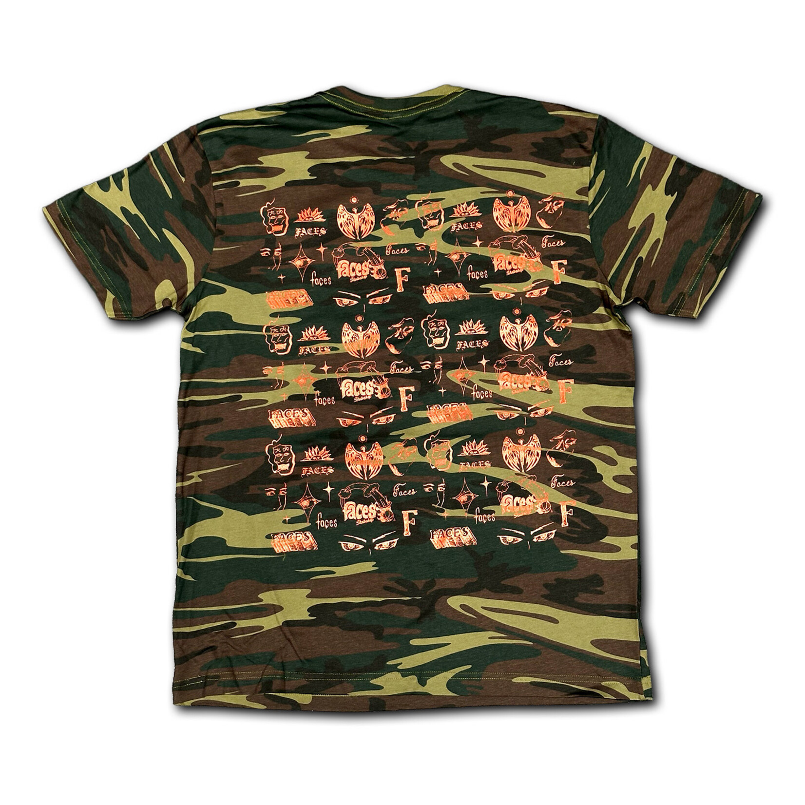 Faces Tee-Faces-Sketch Book-Camo