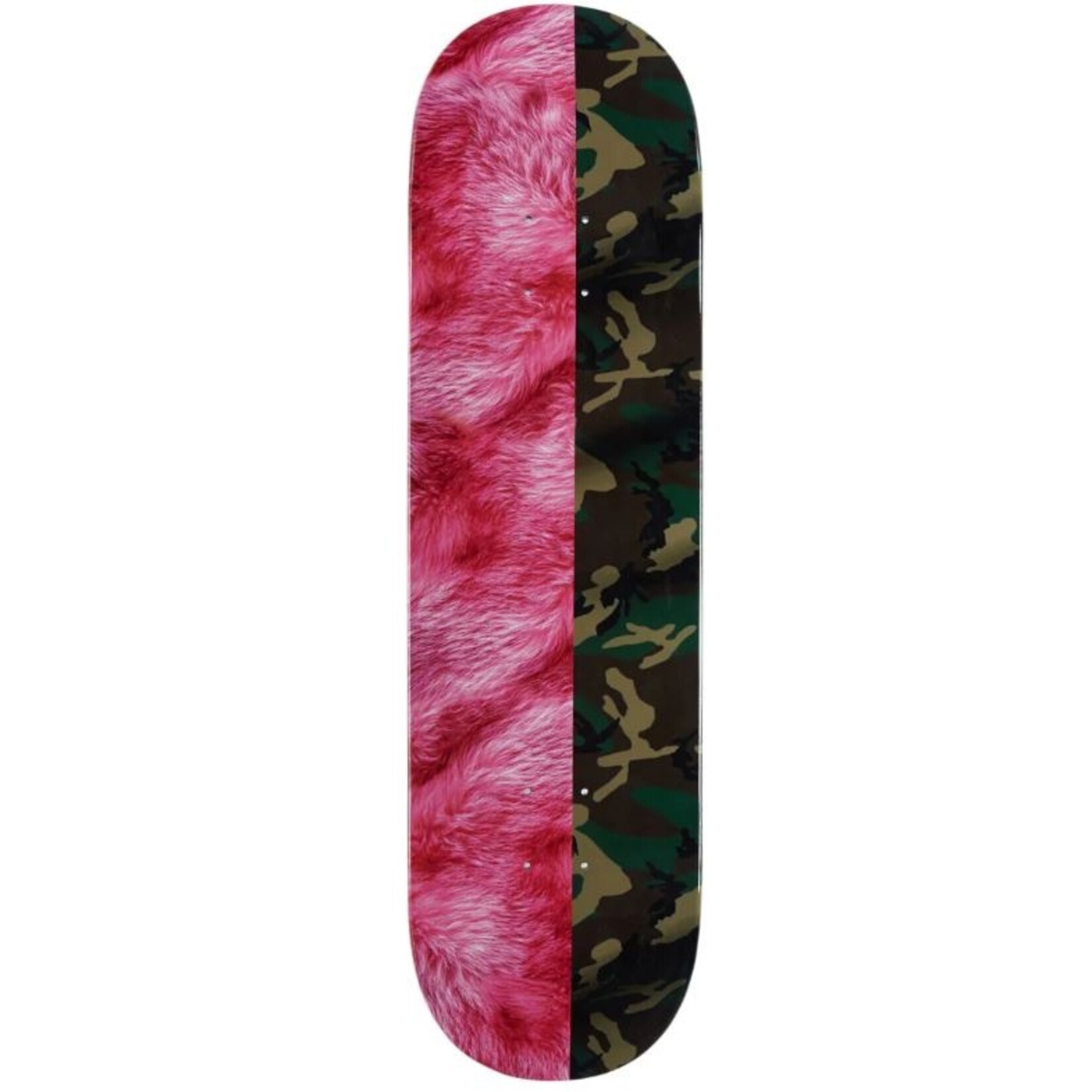 Violet Deck-Violet-Pink Fur and Camo-8.25