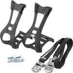 WELLGO Wellgo MT-3 Toe Clips w/ Straps