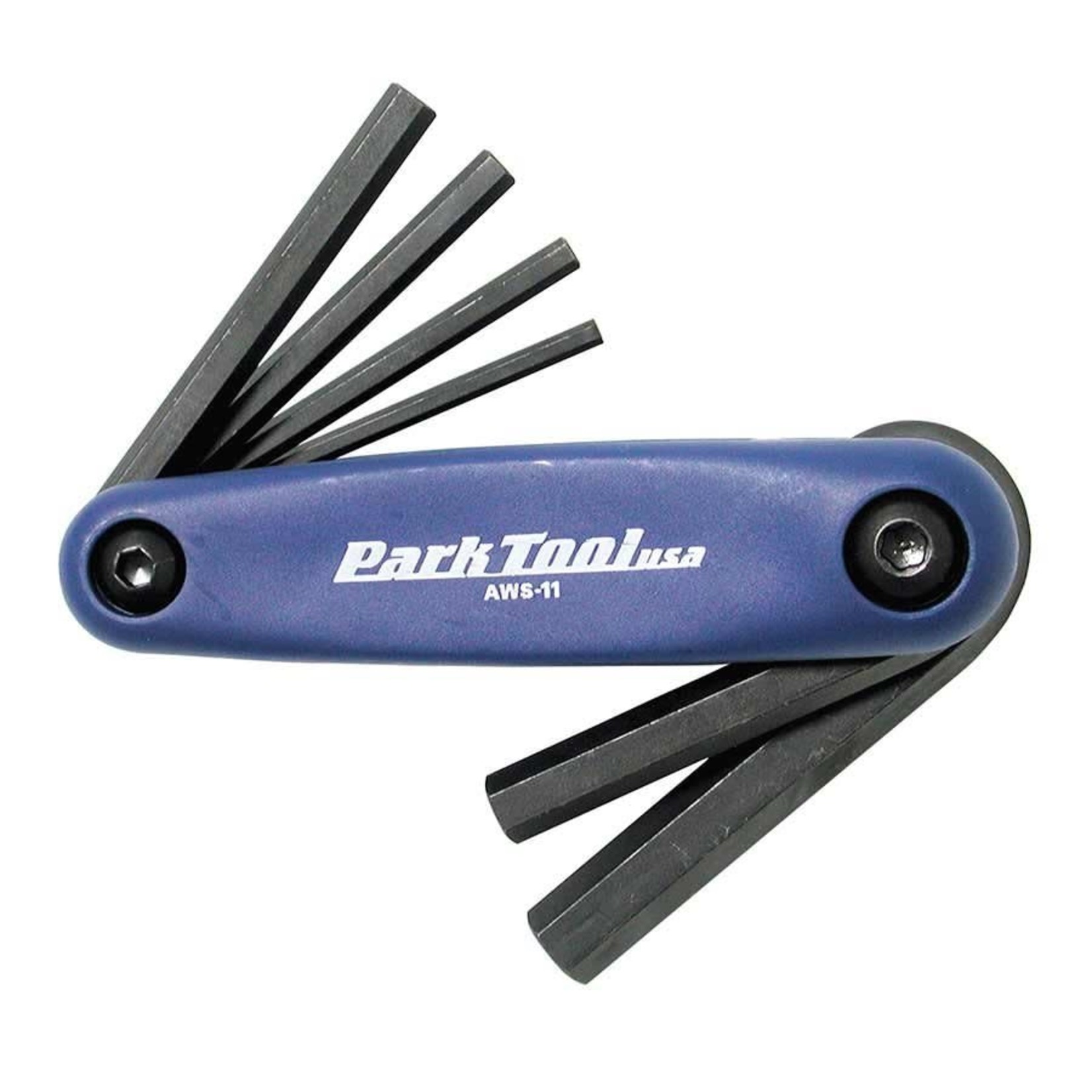 PARK TOOL Park Tool AWS-11 Folding Hex Wrench Set, 3/4/5/6/8/10mm