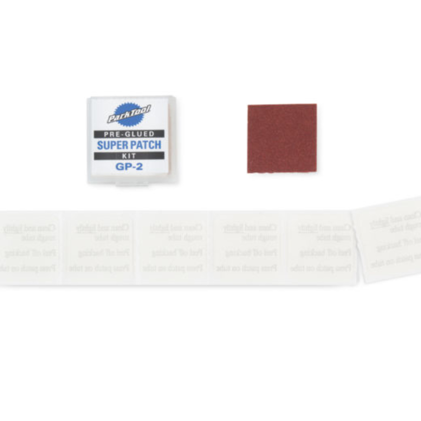 PARK TOOL Park GP-2 Pre-Glued Patch Kit of 6