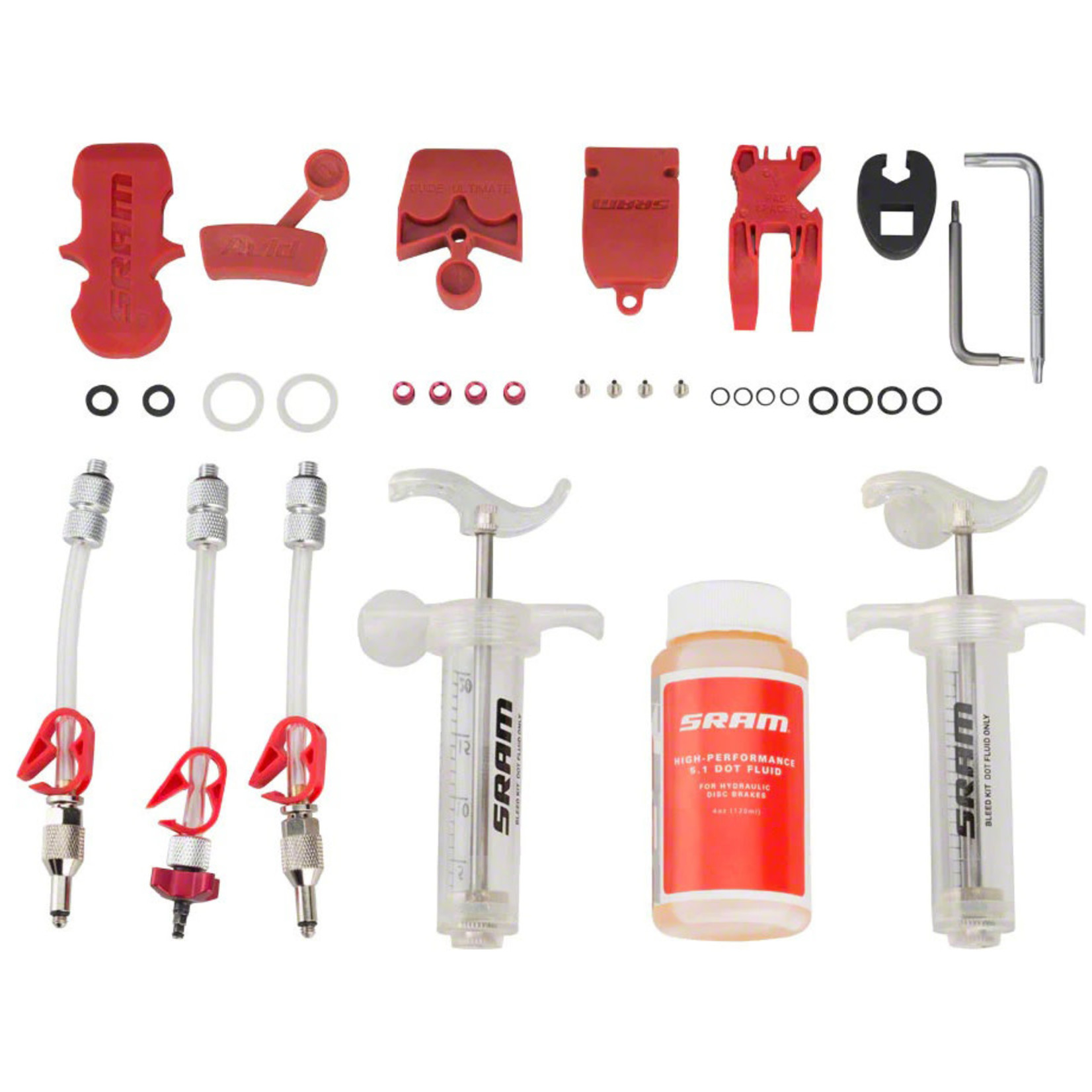 SRAM Standard DOT Bleed Kit V2 – Brake Bleeding Tool – No Fluid