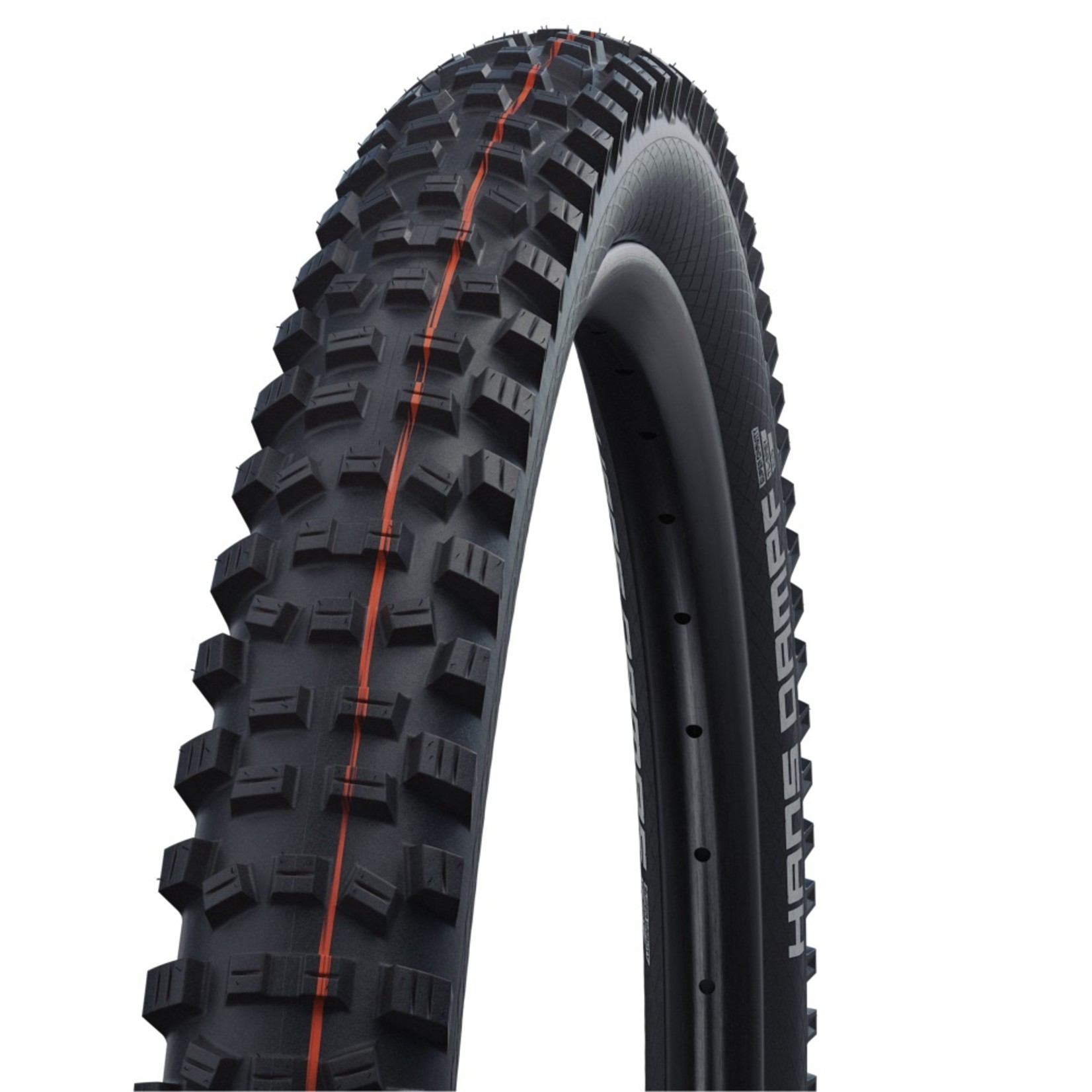 SCHWALBE Schwalbe Hans Dampf Snakeskin MTB Bike Tire, 27.5" x 2.35"