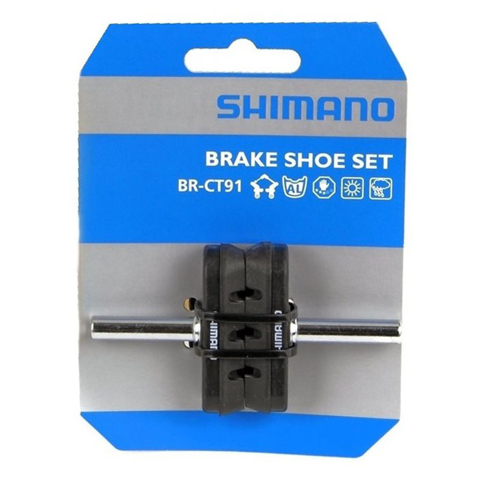 Shimano BRCT91 Cantilever Brake Pads Pair Rebec and Kroes Cycle & Sport