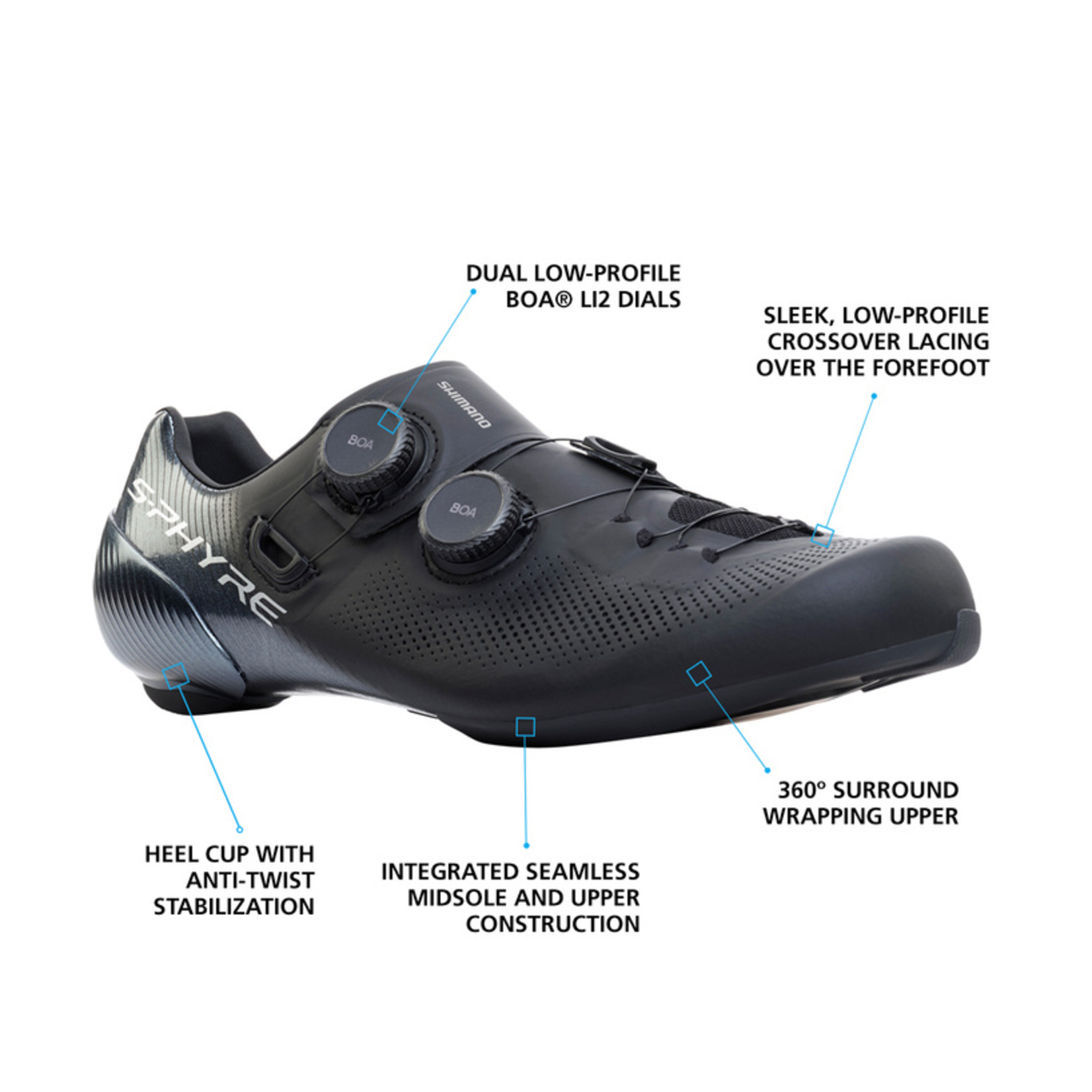 Shimano SH-RC903 S-Phyre Road Cycling Shoe 2023 - Rebec and Kroes