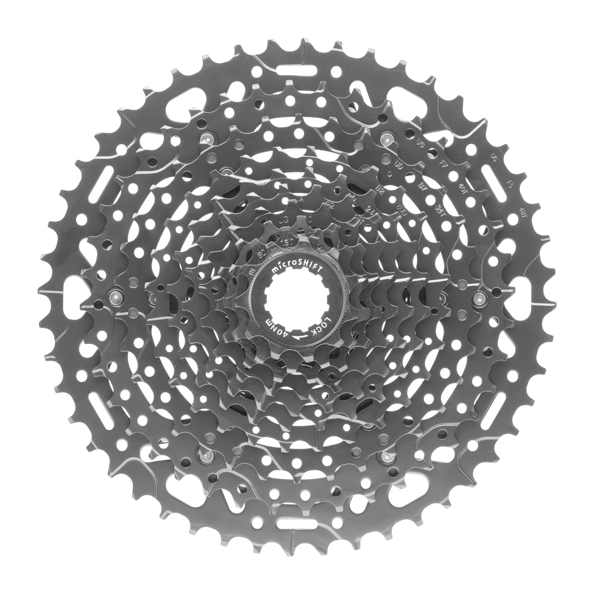 microSHIFT H10 Cassette - 10 Speed 11-42t Black main image 0