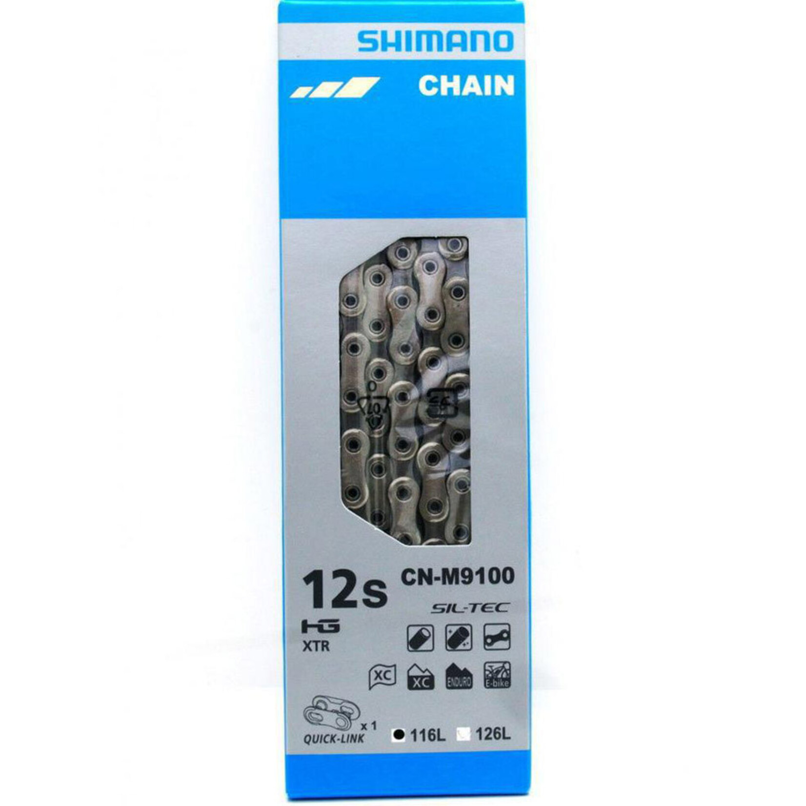 SHIMANO Shimano 12spd M9100 XTR/Dura-Ace Chain 126 Links