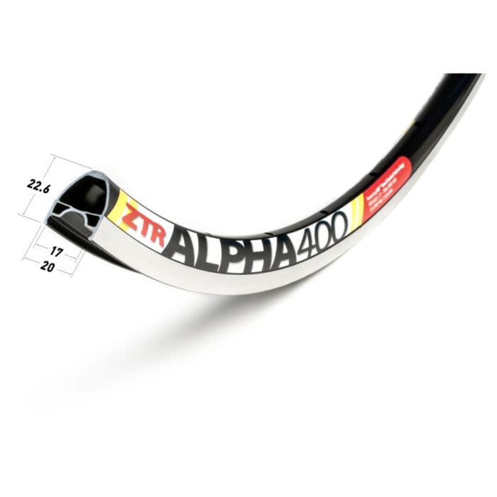 STAN'S Stan's 700c ZTR Alpha 400 Alloy Rim 28H