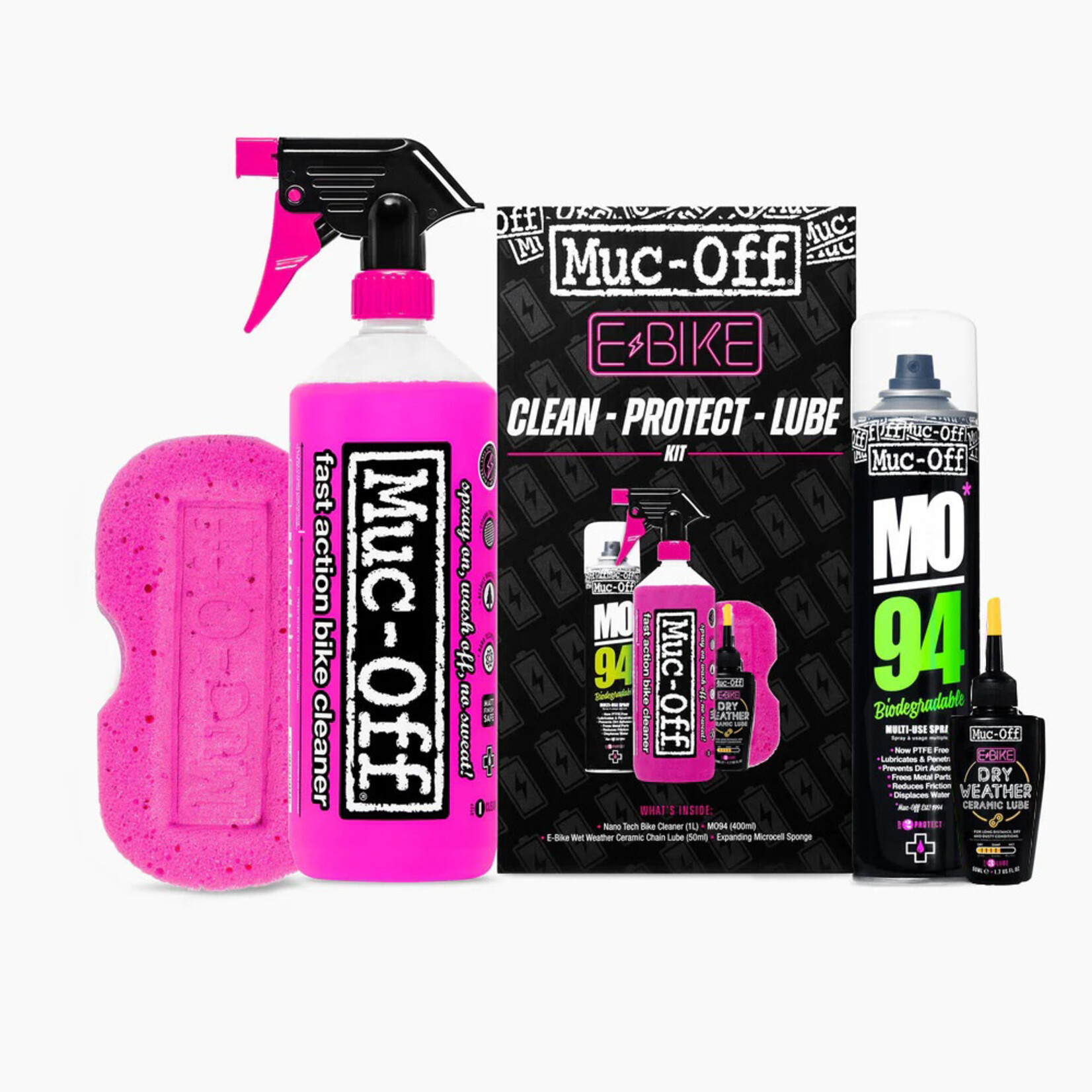 MUC-OFF Muc-Off eBike Clean, Protect & Lube Kit
