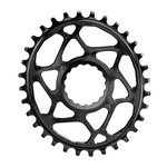 ABSOLUTE BLACK Absolute Black Oval Chainring, RaceFace Boost, Black