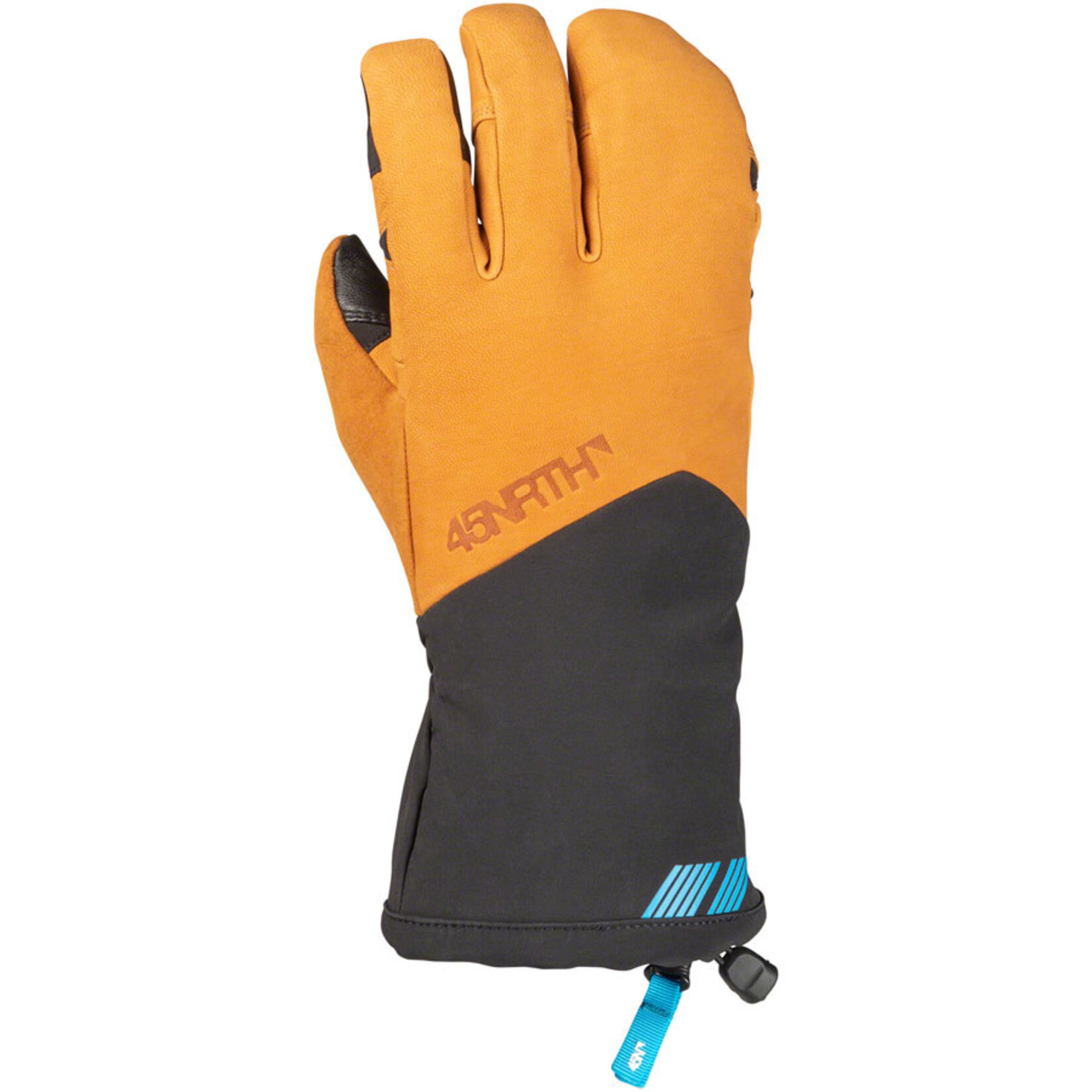 45NRTH 45NRTH Sturmfist 4 LTR Leather Full Finger Glove, Tan/Black, 23/24