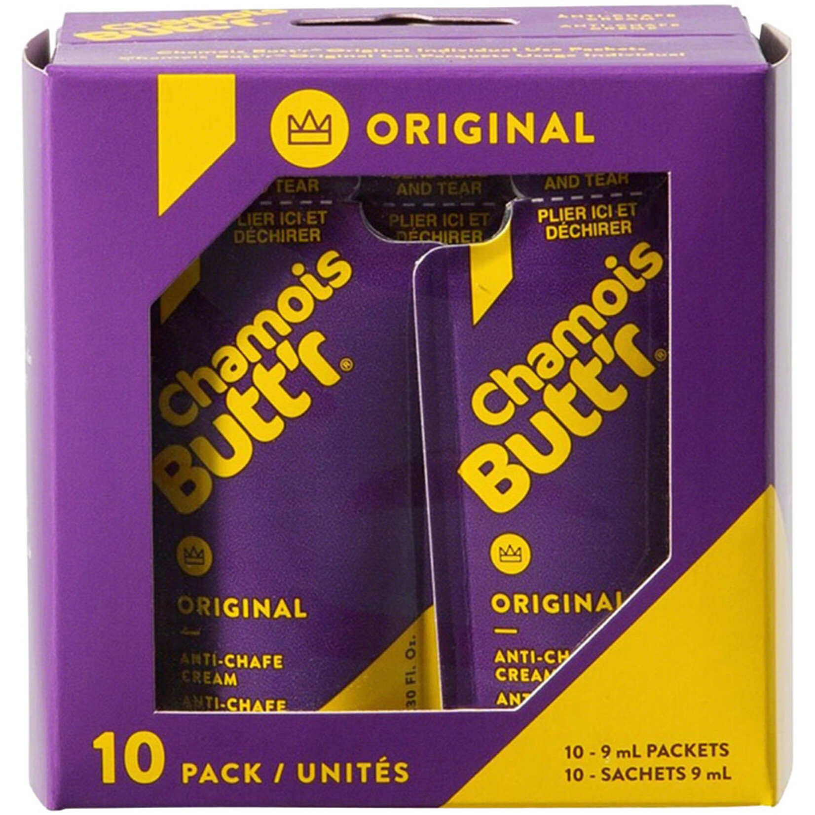 PACELINE PRODUCTS Paceline Chamois Butt'r Box of 10 x 9ml Packet