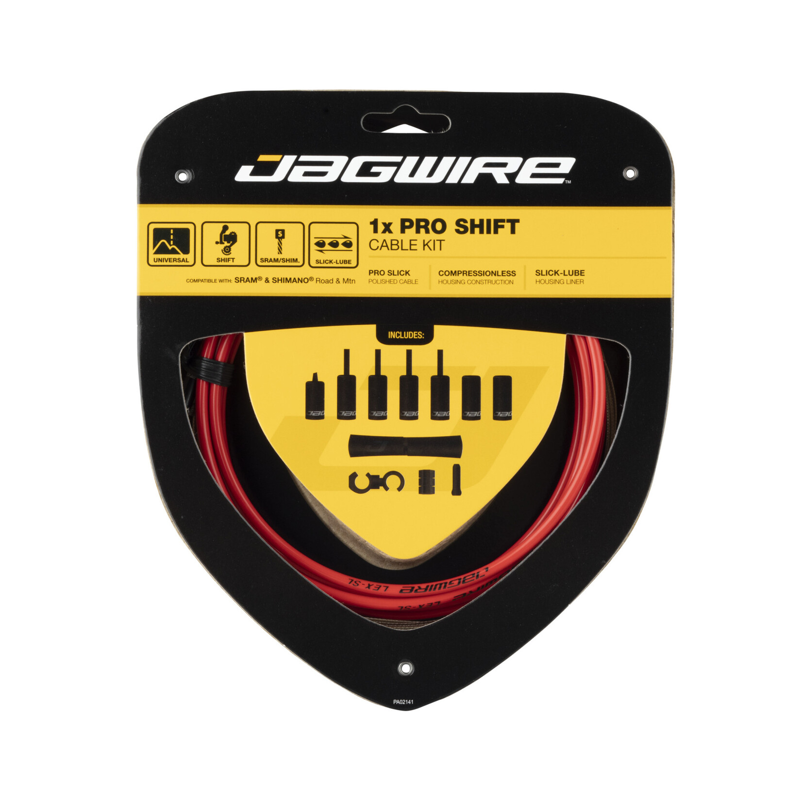 JAGWIRE Jagwire 1x Pro Shift Cable Kit, Shimano/Sram, Road & MTB