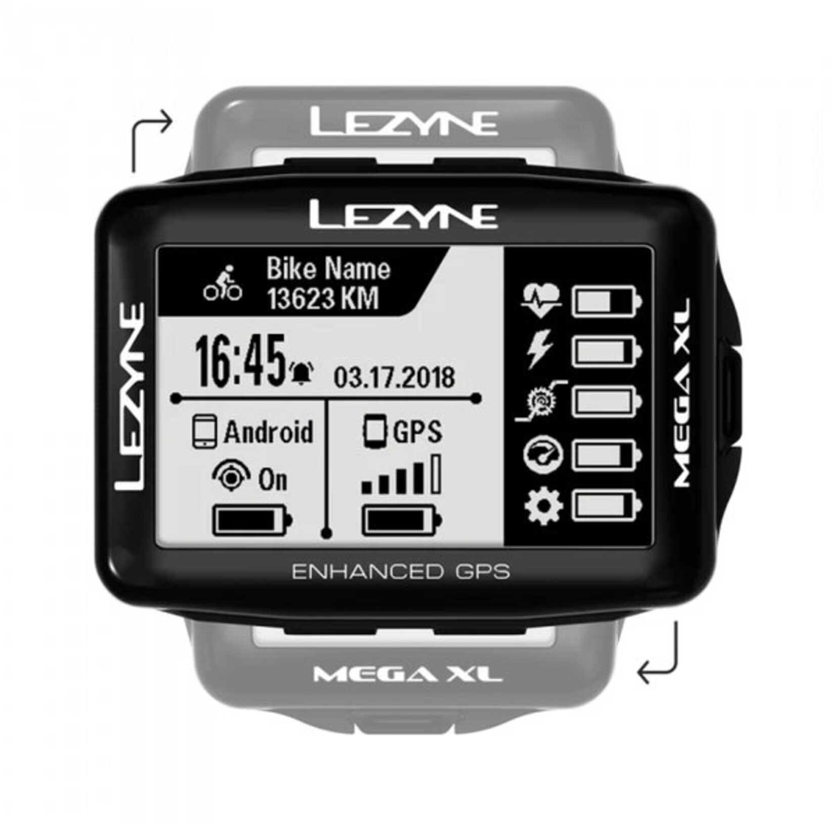 LEZYNE Lezyne Mega XL Cycling Computer (Unit)