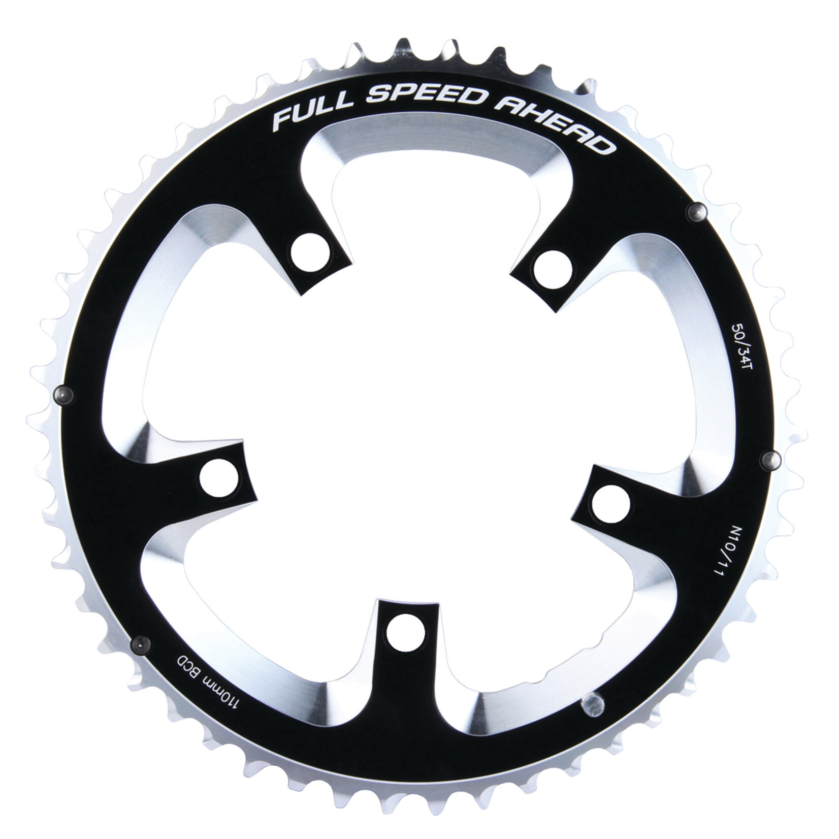 FSA FSA 10/11spd Super Road Chainring, 110mm BCD, 5-Bolt