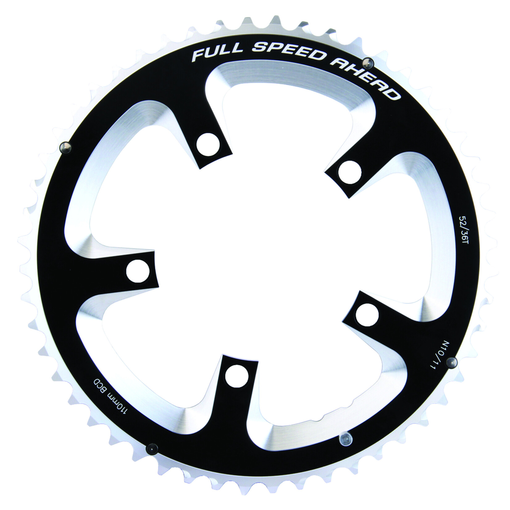 FSA FSA 10/11spd Super Road Chainring, 110mm BCD, 5-Bolt