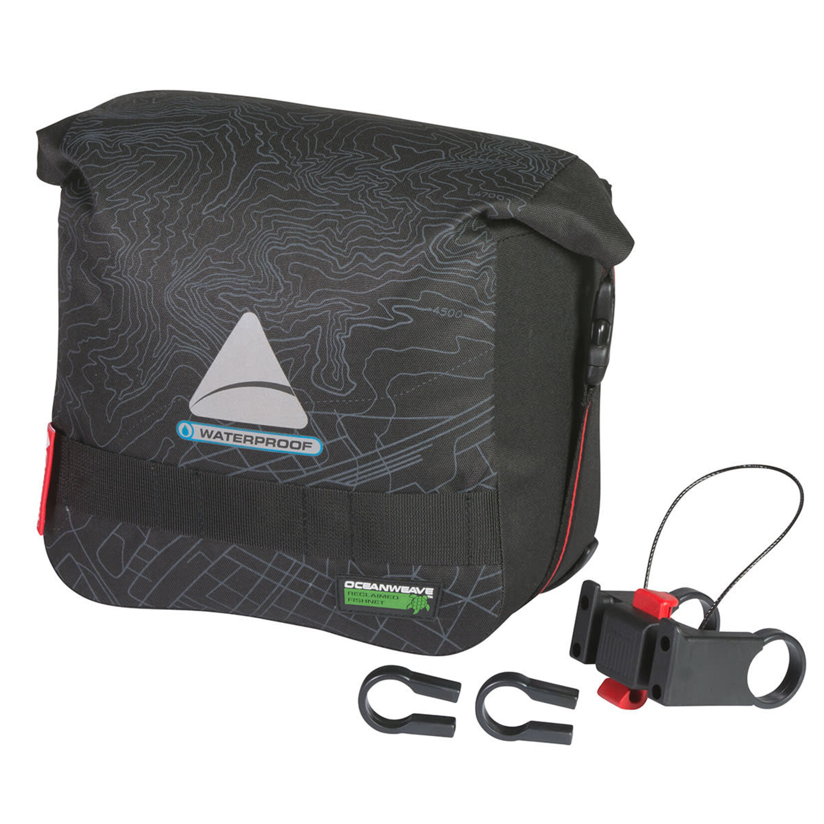 Axiom Monsoon Oceanweave Handlebar Bag 9 Rebec and Kroes Cycle Sport