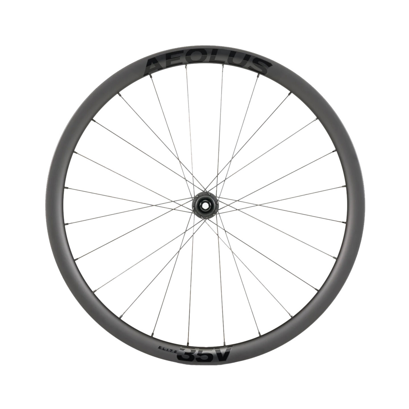 BONTRAGER Bontrager Aeolus Elite 35V TLR 700c Front Wheel, 12x100mm, Centerlock, 24h
