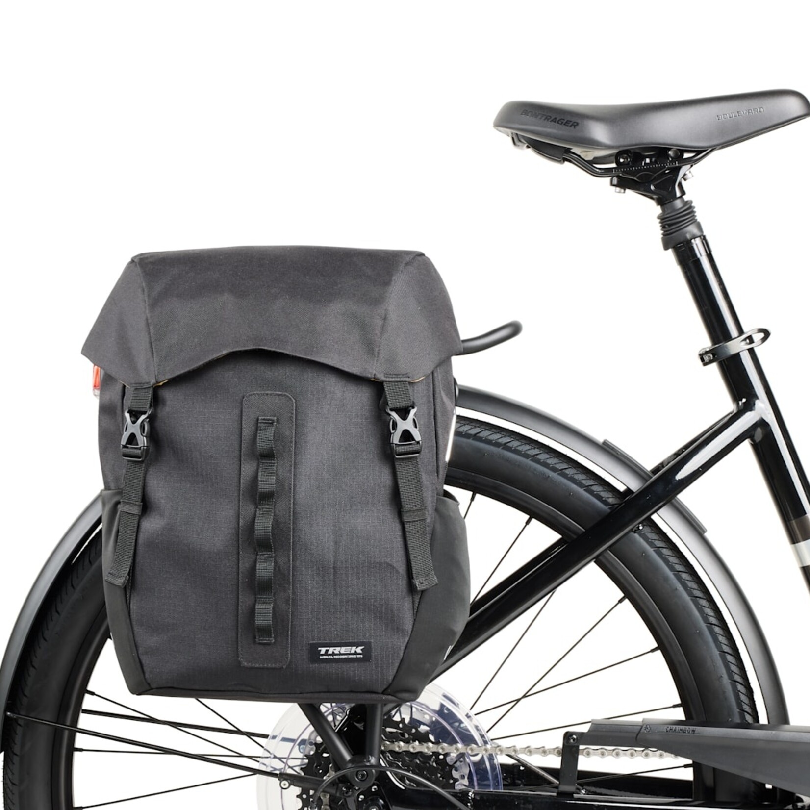 TREK Trek Single Pannier, 9L, Black