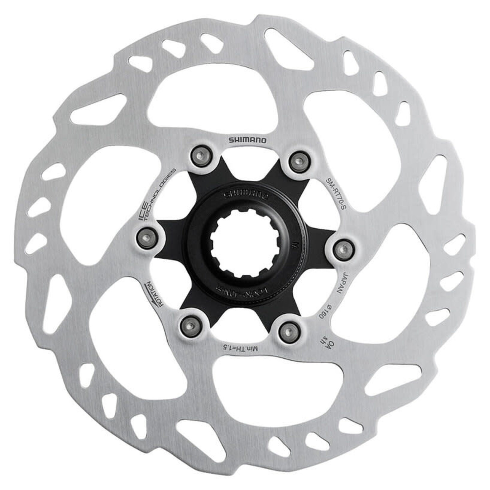 SHIMANO Shimano SM-RT70 Centerlock Disc Brake Rotor, w/ Lock Ring