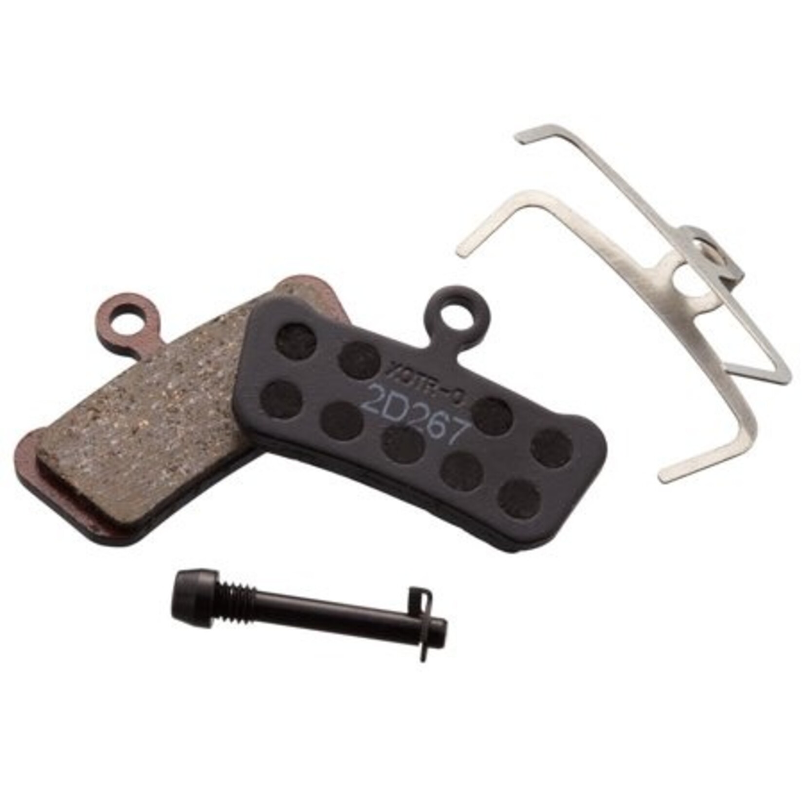 SRAM Sram Organic Disc Brake Pads, Guide/Trail/G2 (Steel back plate)