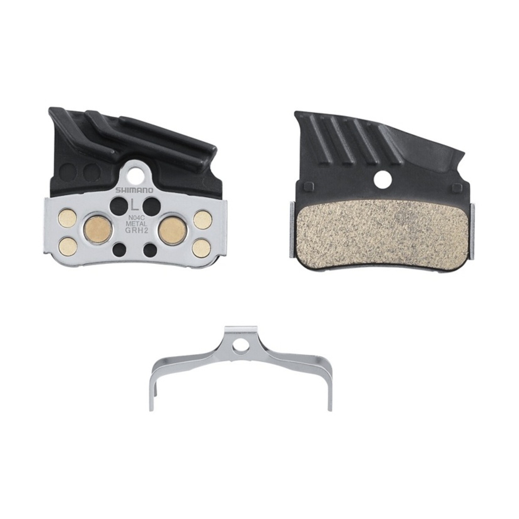 SHIMANO Shimano N04C Metallic Disc Brake Pads w/ Fins for "N" Type