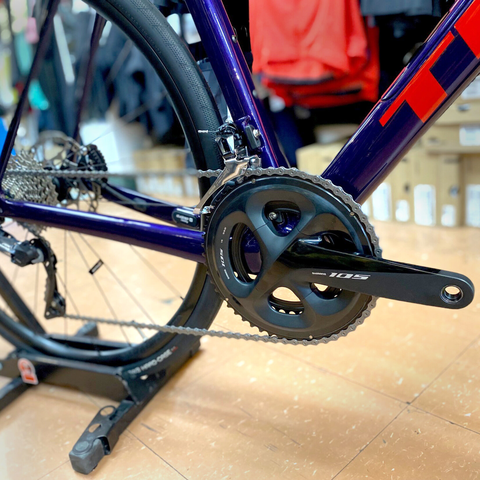 TREK Trek Domane SL Gen 3 Special Build, 58cm, Purple Abyss/Trek Black