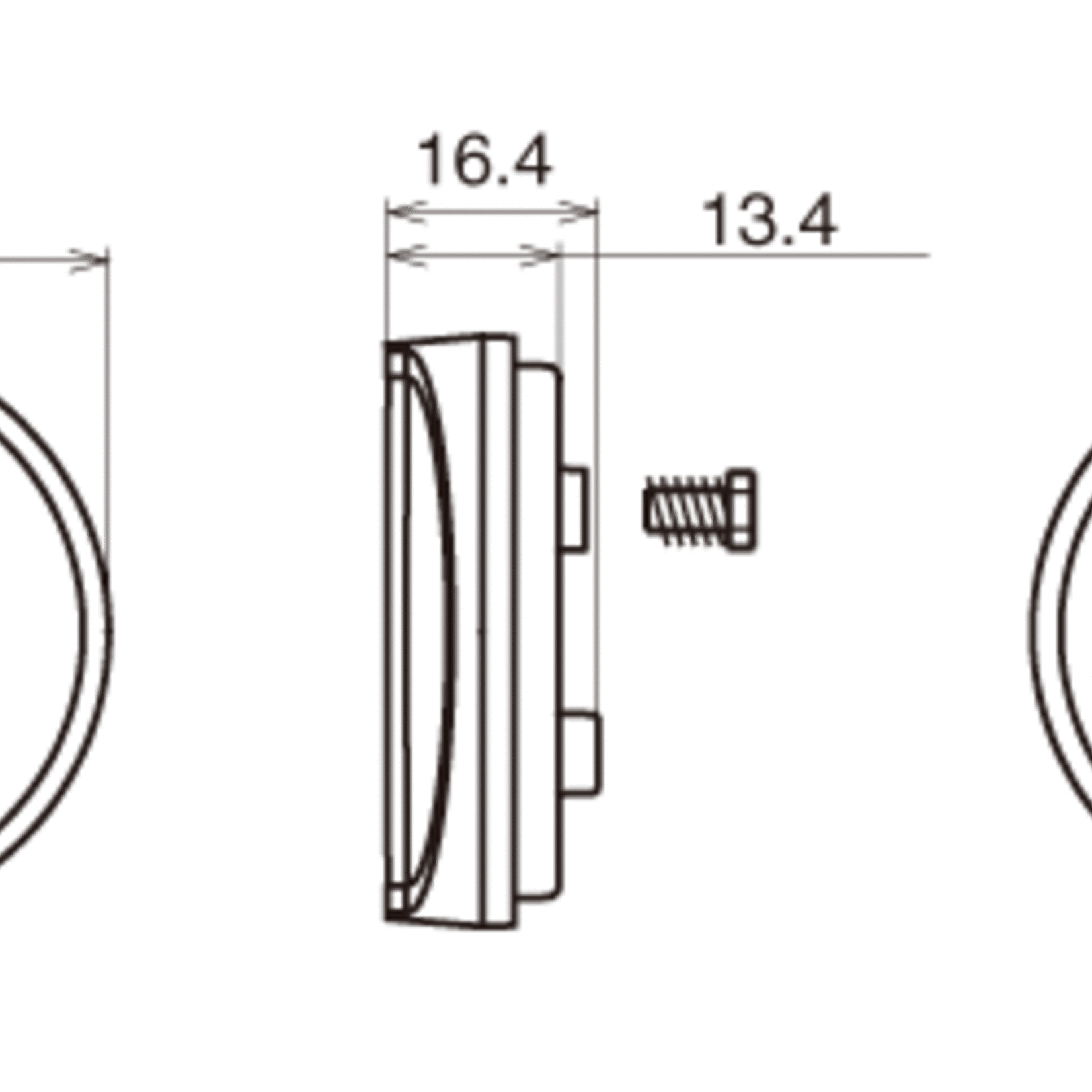 Miscellaneous Rear Reflector