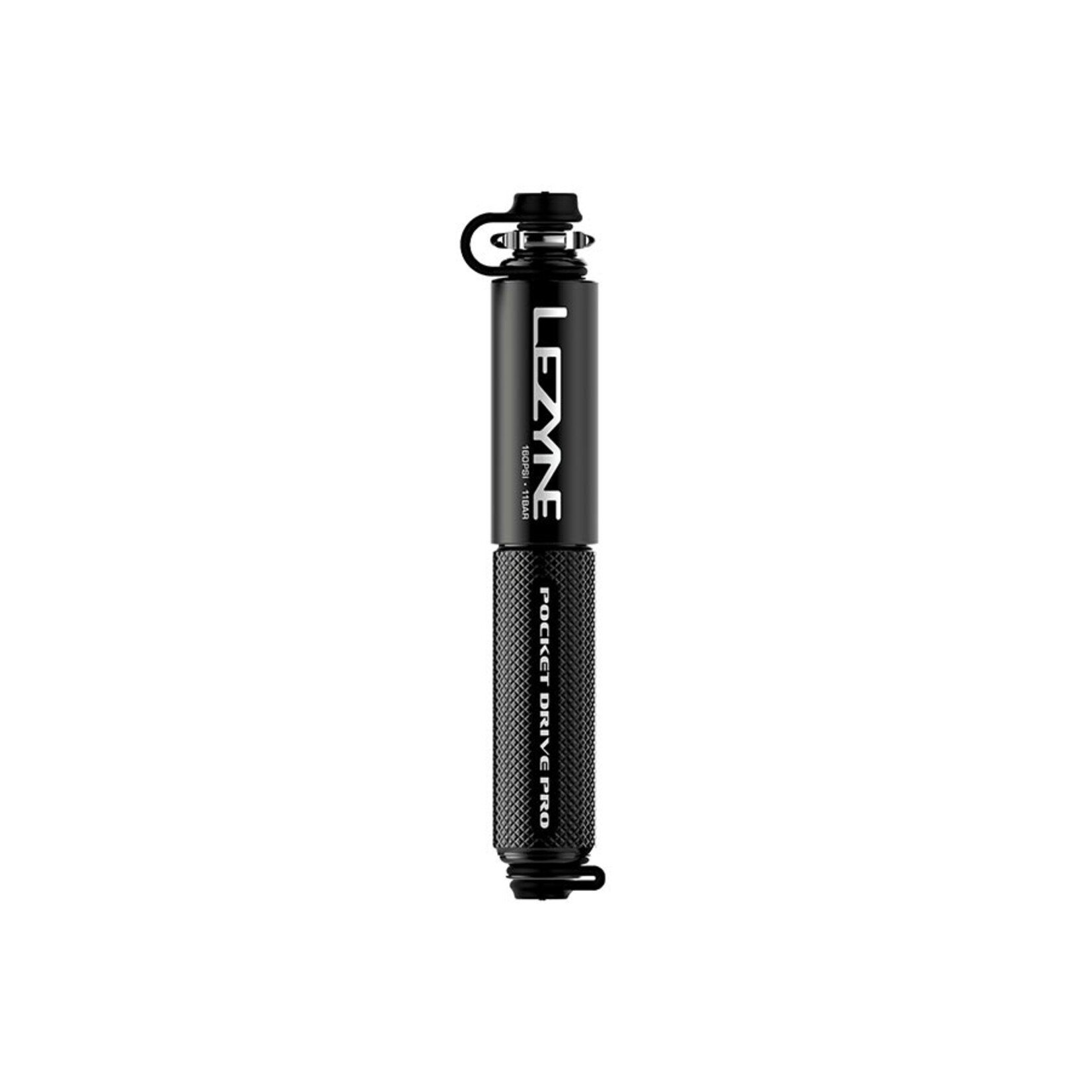 LEZYNE Lezyne Pocket Drive Pro HP Mini Pump, Abs Flip Chuck, 160Psi