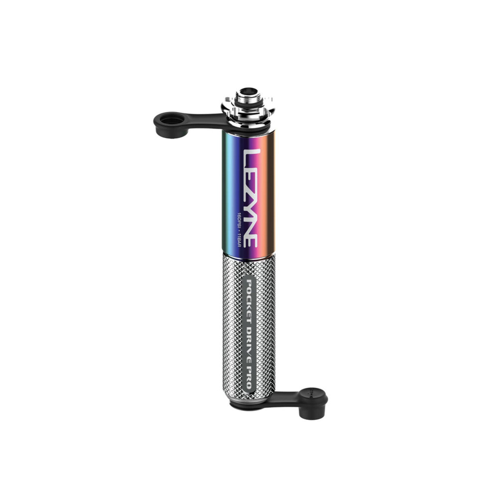 LEZYNE Lezyne Pocket Drive Pro HP Mini Pump, Abs Flip Chuck, 160Psi