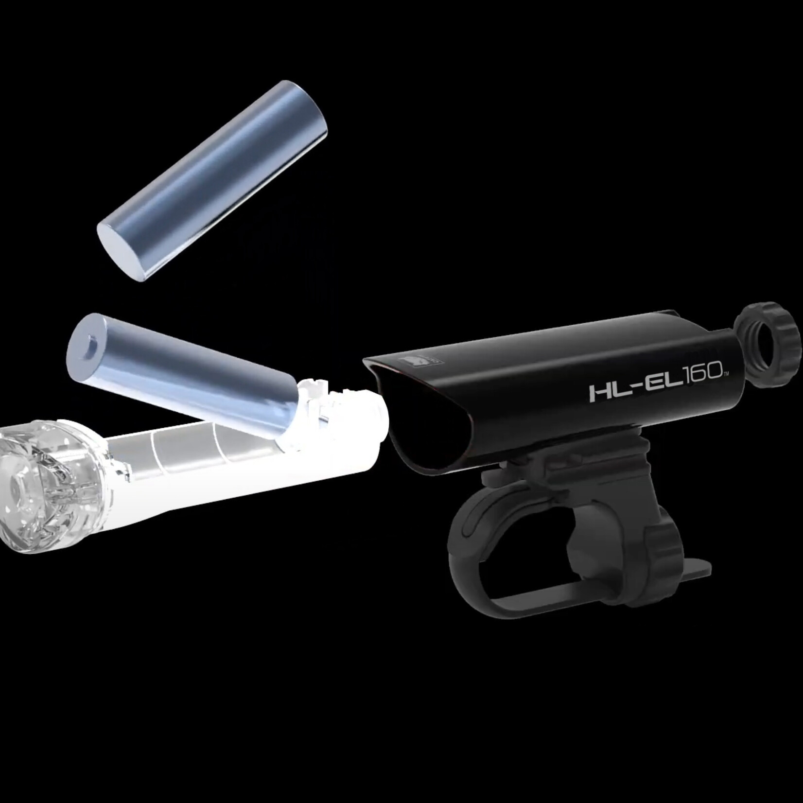 CATEYE CatEye HL-EL160 Front Light, 50 Lumens